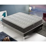 Materasso Singolo 80x200 in Memory Foam  11 zone di comfort  Rivestimento Silver Safe