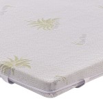 Topper 80x200 in memory foam 5 cm con rivestimento in aloe vera sfoderabile - Image 4