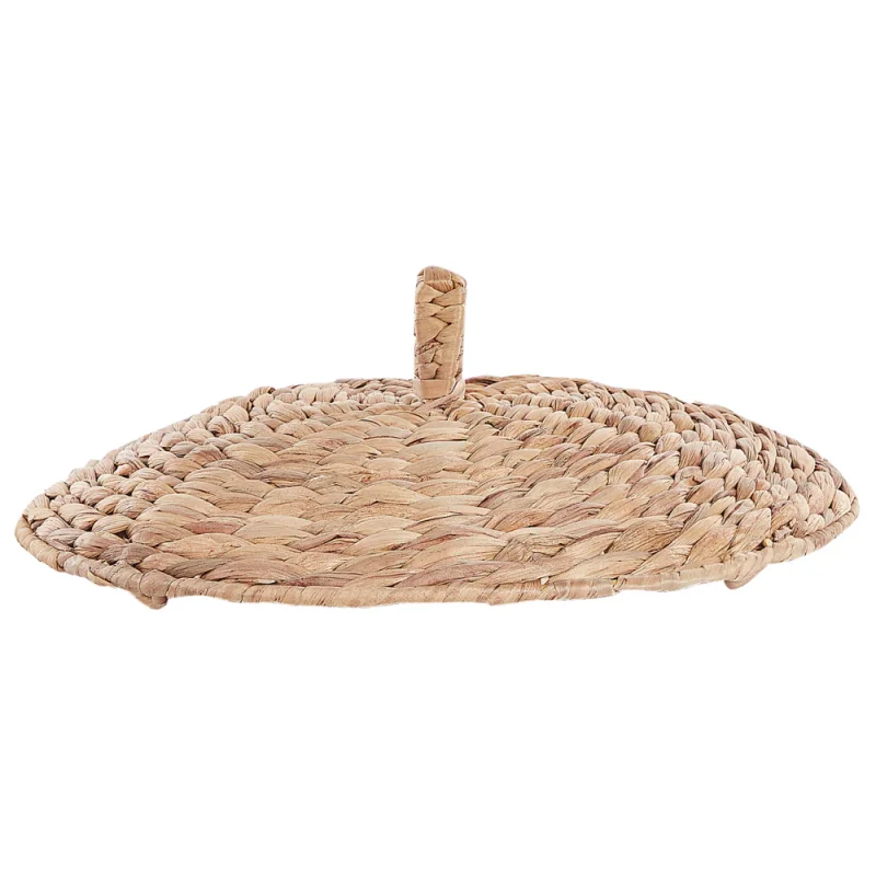 Cesto a forma di elefantino in giacinto d'acqua colore naturale cameretta bambini cesto portaoggetti portabiancheria - Image 3
