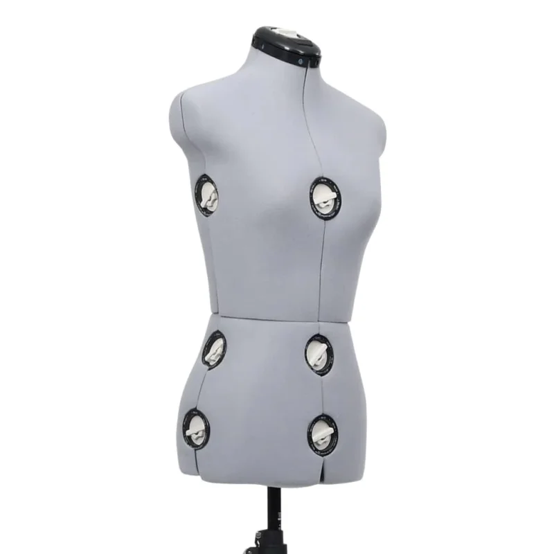 Manichino Femminile Regolabile Grigio Taglia S Size 33-40 288483 - Image 5