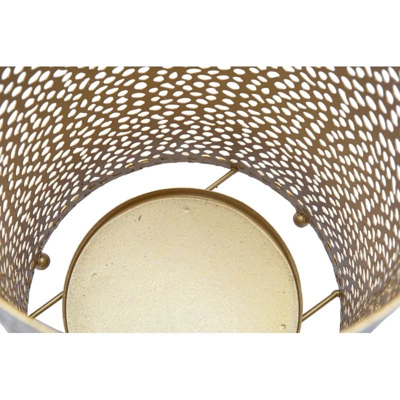 Portaombrelli intagliato in metallo dorato Ø cm 24x43 - Image 4