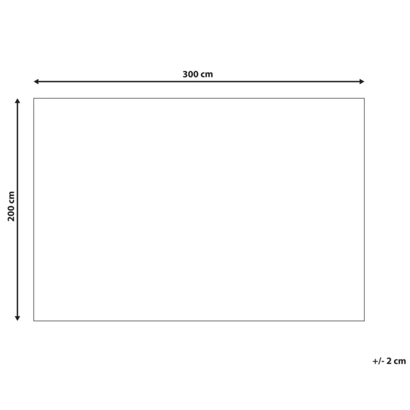 Tappeto poliestere multicolore 200 x 300 cm stile orientale soggiorno camera da letto - Image 5