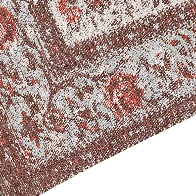 Tappeto multicolore in cotone 200 x 300 cm con motivo floreale camera da letto soggiorno - Image 6