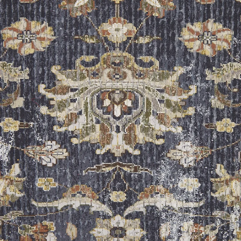 Tappeto orientale soggiorno rettangolare fatto a mano 150 x 230 cm Multicolore - Image 7