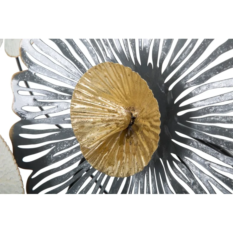 Pannello decorativo 3D in metallo multicolore cm 143x8,5x64 - Image 3