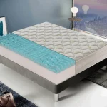 Materasso Singolo 90x190 in Memory Foam 9 Zone differenziate - alto 25 cm - Rivestimento all'aloe