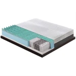 Materasso Singolo 80x190 a molle insachettate e Memory Foam 9 Zone Differenziate  Rivestimento sfoderabile - Image 2