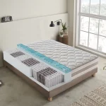 Materasso Piazza e Mezza 140x190 800 molle e Memory Foam - 9 zone differenziate - sfoderabile - alto 25 cm