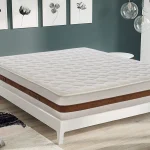 Materasso Matrimoniale 200x200 in Memory Foam, 5cm di Memory Foam, Alto 22 cm