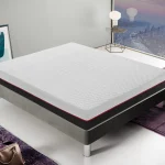 Materasso Matrimoniale 200x200 in Memory Foam Alto 20 cm  2 strati, sfoderabile