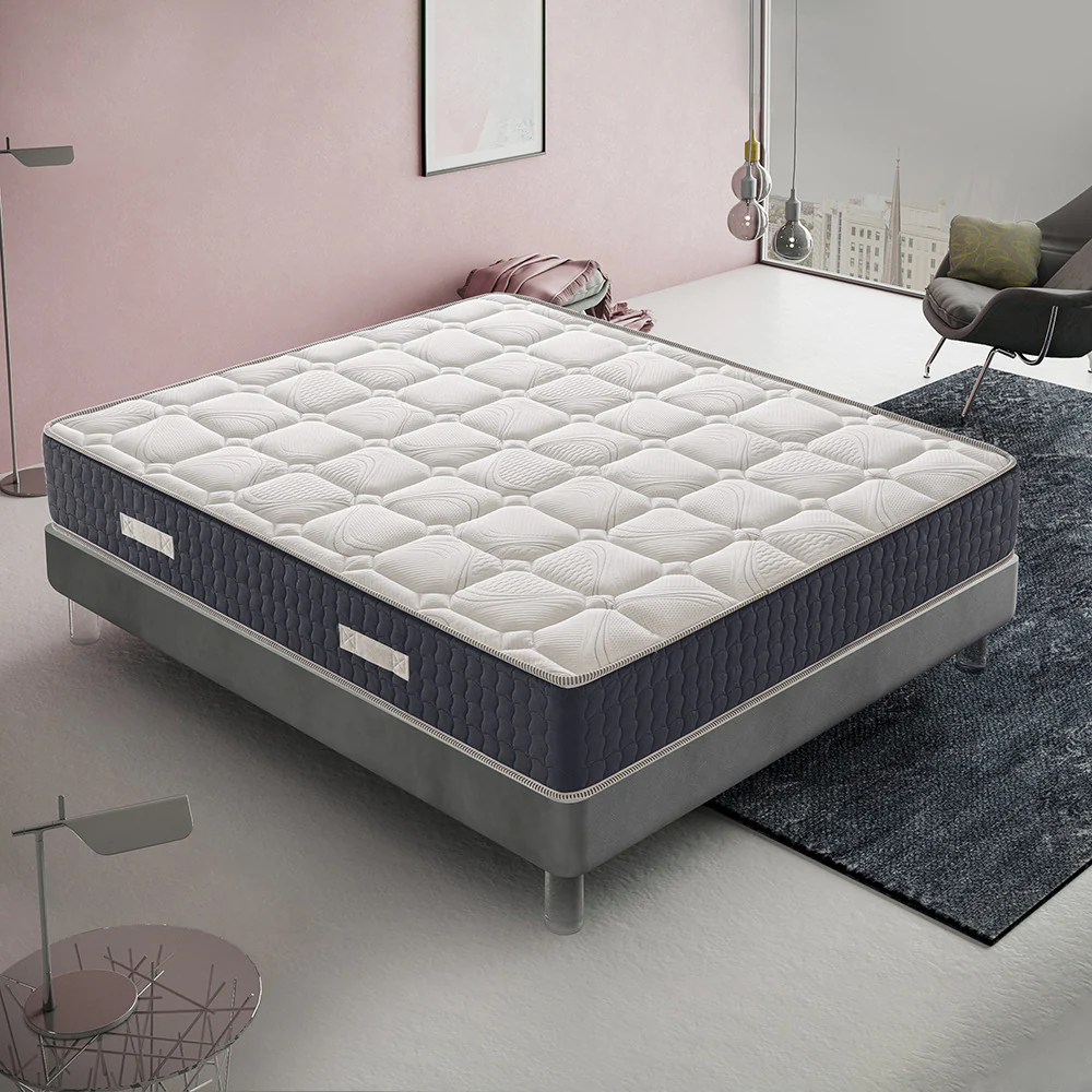 6ceede78bc35abc9b09281bd2a9d6cc463128c0af8a5ed966d42752dd913b99b.webp Materasso Matrimoniale 180x200 in memory Foam Altezza 30 cm 11 zone differenziate 5cm memory Ortopedico Anatomico - Image 1