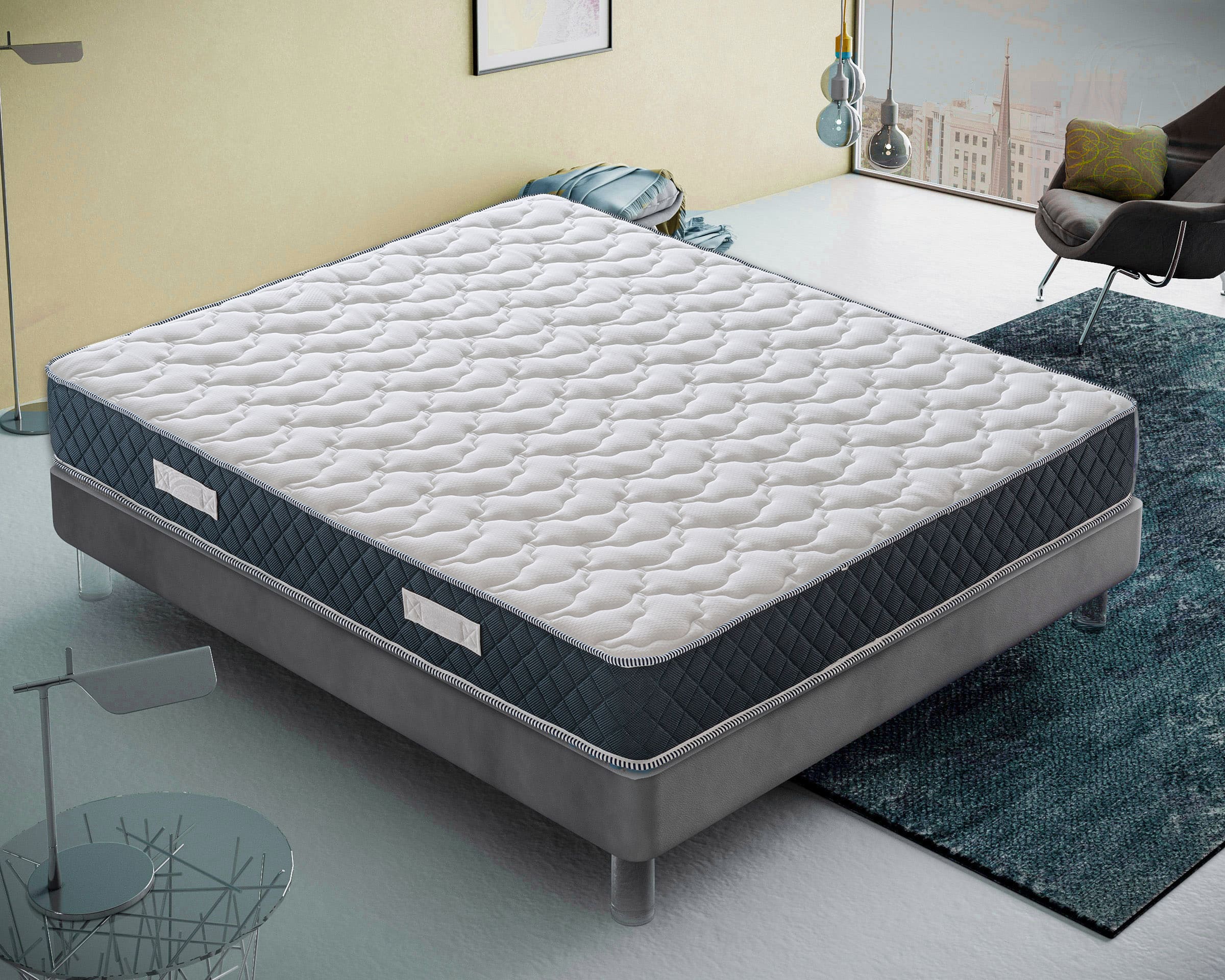 8d4021b8a83721dd1625bab792d41c5dd5c9261d8706d50c7849cae46e2cdced.jpg Materasso Matrimoniale 160x200 in Memory Foam - Alto 21 Cm - 11 Zone Differenziate Ortopedico - Image 1