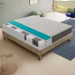 Materasso 90x190 Molle insacchettate e Memory Foam - Altezza 30 - 4 cm memory Foam