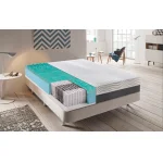 Materasso Singolo 90x190 a molle insachettate e Memory Foam 9 Zone Differenziate  Rivestimento sfoderabile