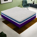 Materasso Piazza e Mezza 140x190 in Waterfoam - Ortopedico - reversibile - 11 zone di comfort  H4
