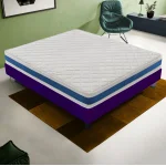 Materasso Matrimoniale 200x200 in Waterfoam - Ortopedico - reversibile - 11 zone di comfort  H4