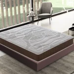 Materasso Matrimoniale 160x200 in Memory Foam - 13 Zone di Comfort - Alta densit??? - Reversibile - Ortopedico - Rigidit??? H3