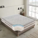 Materasso Piazza e Mezza 140x200 a molle insacchettate e memory foam - Alto 25 cm - ortopedico - 800 molle