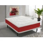 Materasso Piazza e Mezza 120x190 in memory foam, altezza 25 cm, 5 cm di memory foam, 11 zone di comfort