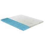 Topper 80x190 in memory foam 5 cm con rivestimento in aloe vera sfoderabile - 9 Zone di Comfort - Image 2